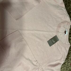 J. Jill Pink Crew Neck Sweater